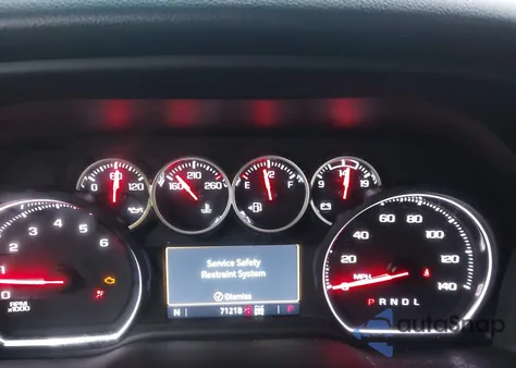 2022 Chevrolet Silverado 1500 Ltd 4Wd Short Bed Lt Trail Boss z USA, uszkodzony, nr VIN 1GCPYFED4NZ220511